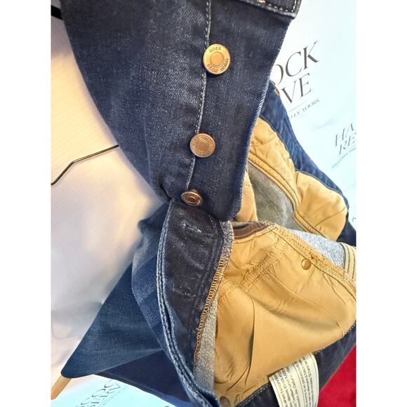 BOSS Hugo Boss Regular Fit Stretch Jeans Men’s 38x30 Blue Denim Designer - Picture 6 of 8